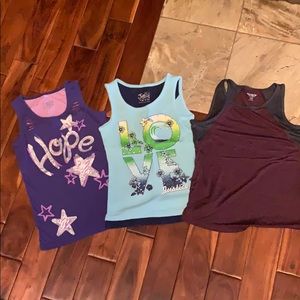 Girls tank tops
